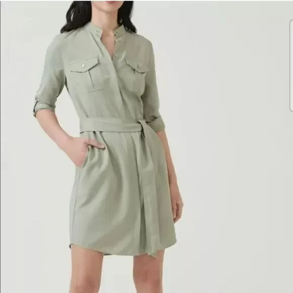 Untuckit Olivia Shirt Dress Size 0 - Picture 1 of 7